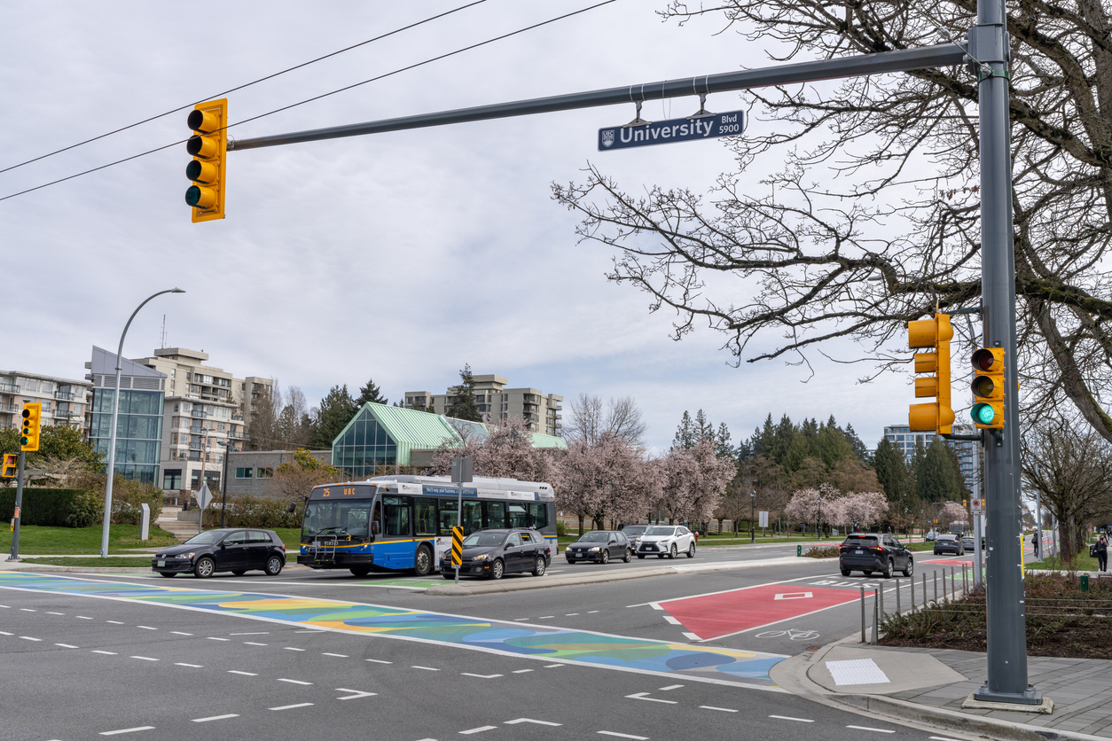 Bus serving UBC