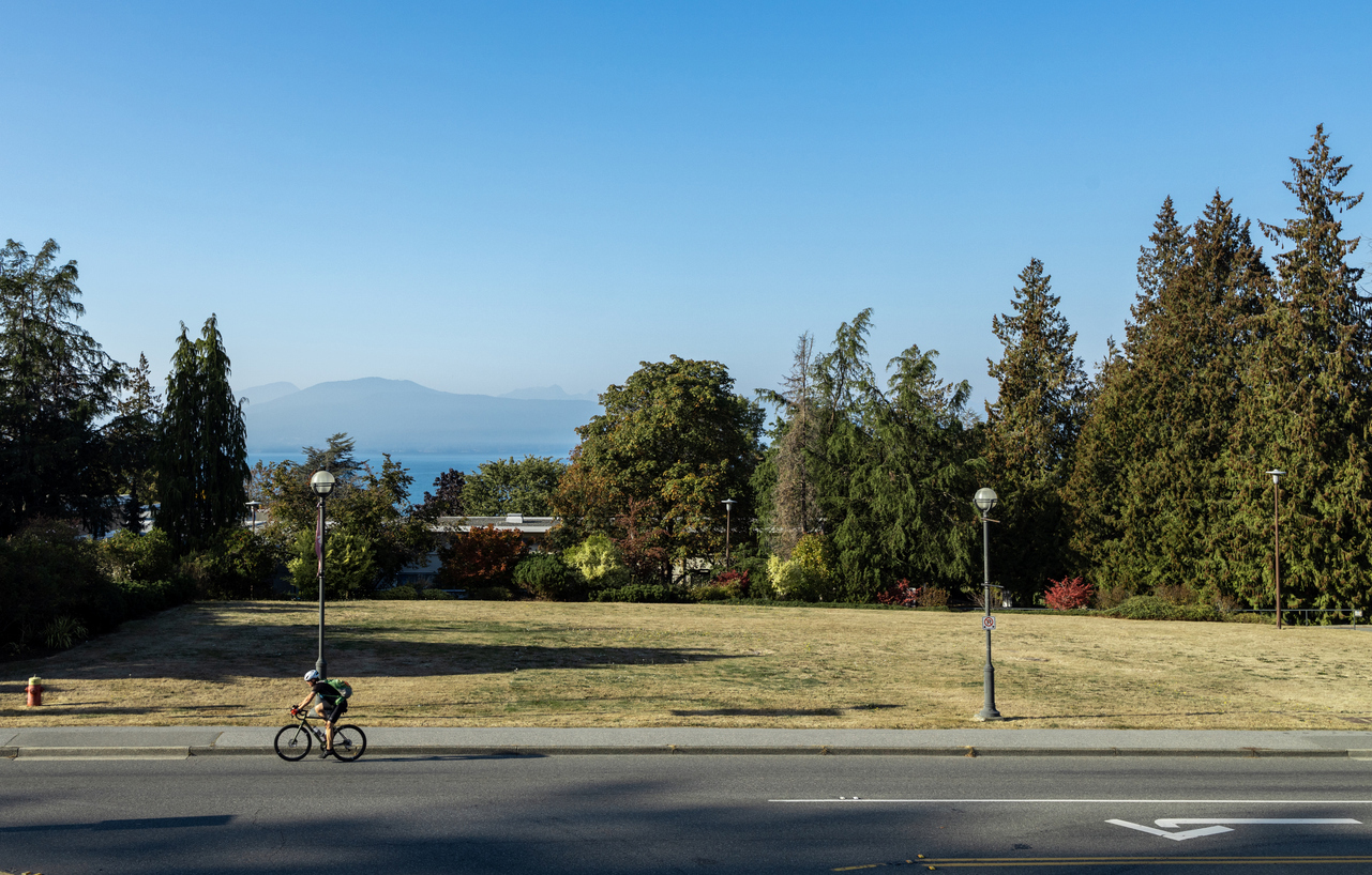 Cycling near UBC